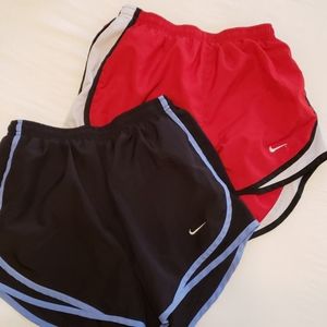 Nike track shorts
